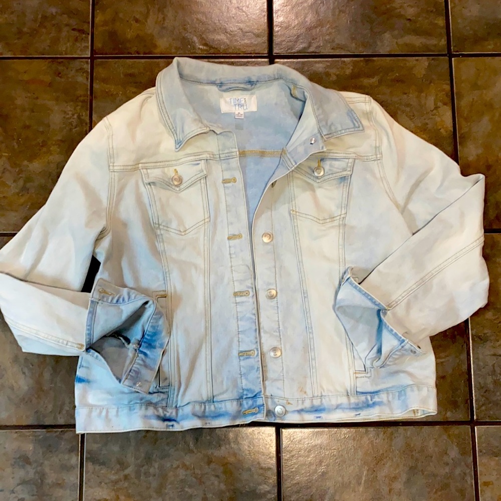 Jean jacket from Time and True size 16-18